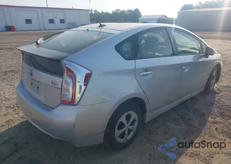 2015 Toyota Prius Three from USA, damaged, VIN JTDKN3DU9F1888663
